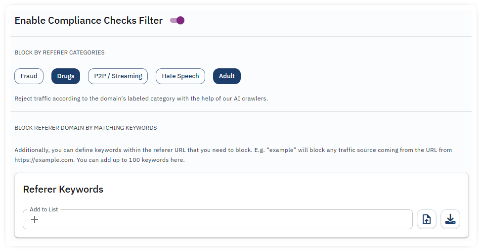 compliance checks