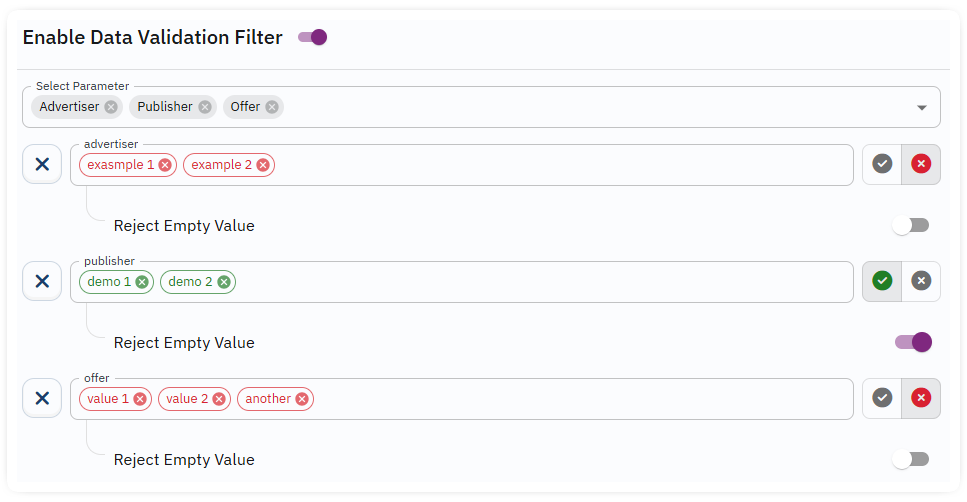data validation