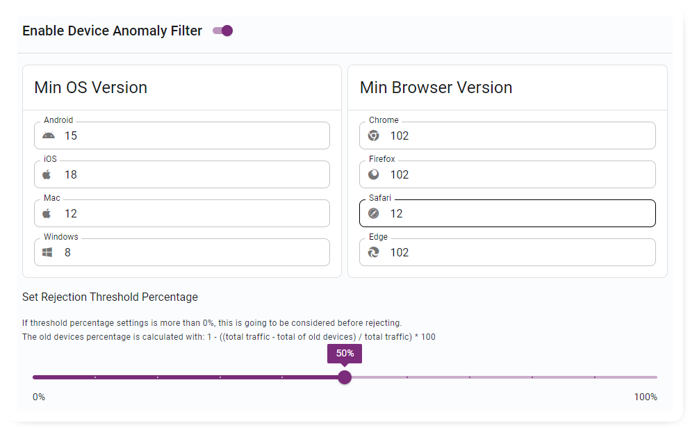 device anomaly detection
