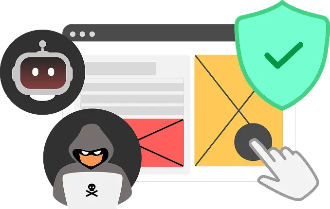 Click Fraud Illustration