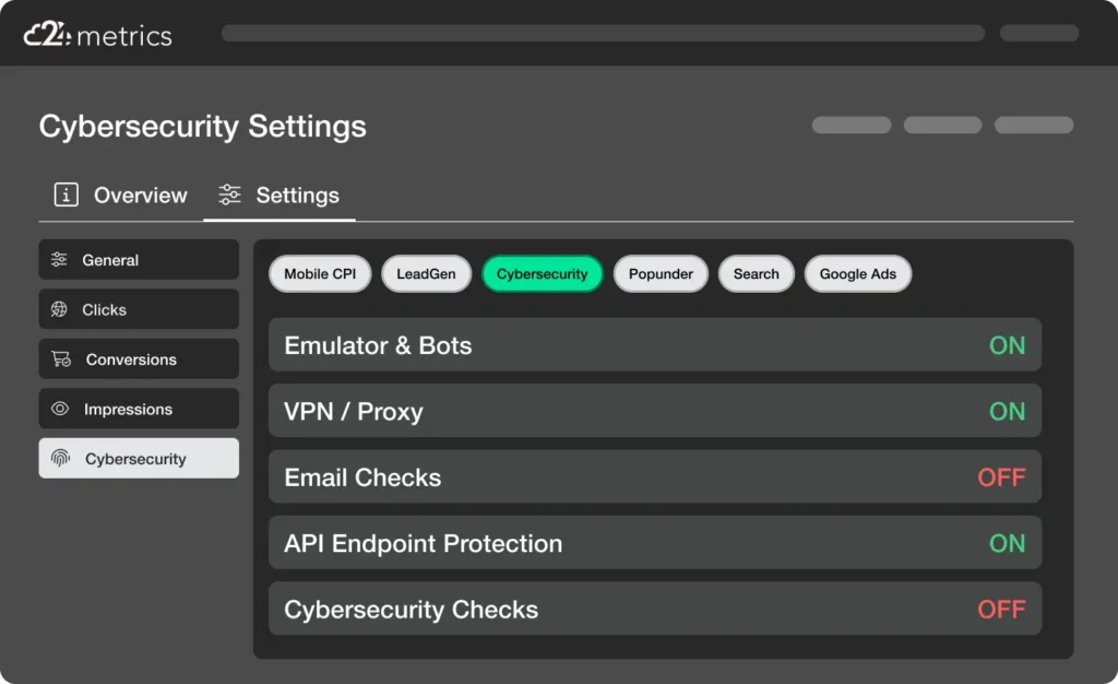 Configurable CyberSecurity Checks for Bots, Emulators, Email verification and API endpoint protection