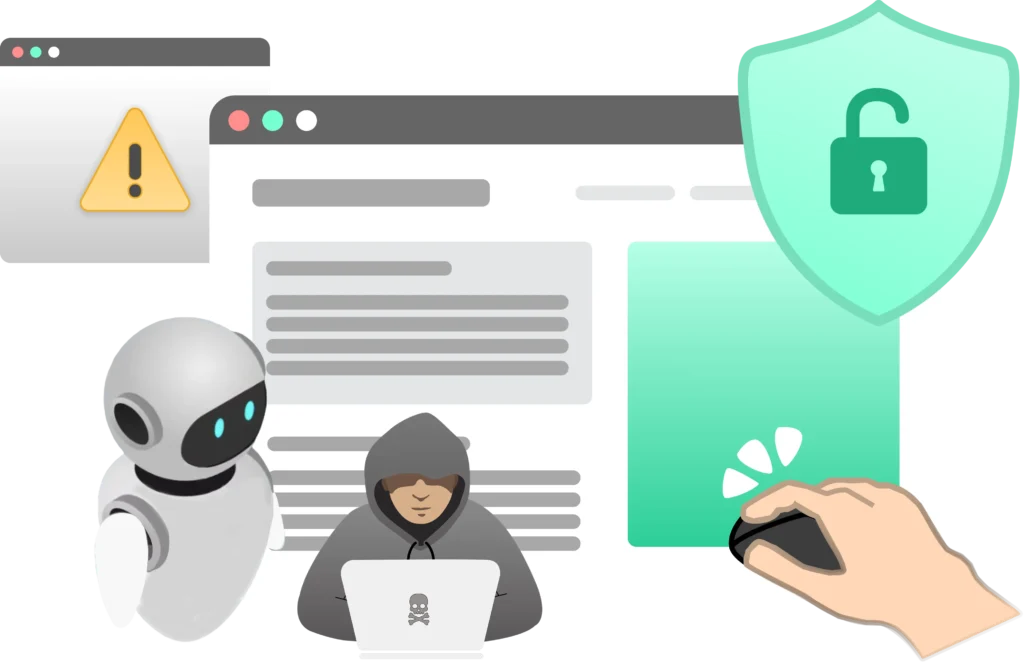 Fraud Detection Illustration about Click Bots